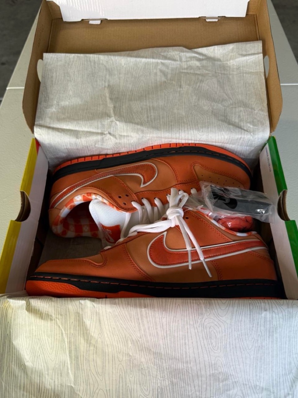 Nike SB Dunk Lows orange lobsters